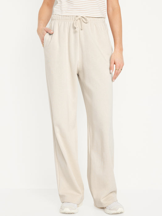 Extra High-Waisted Fleece Pants