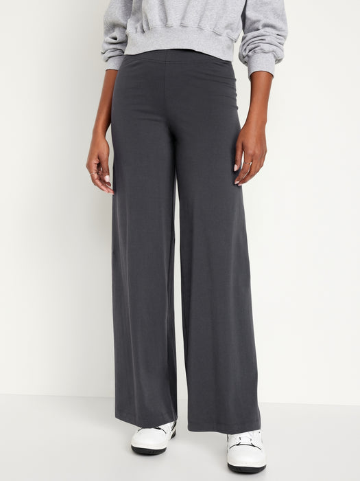 High-Waisted Fashion Wide-Leg Leggings