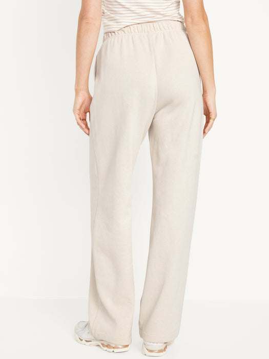 Extra High-Waisted Fleece Pants