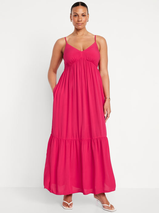 Tiered Maxi Swing Dress