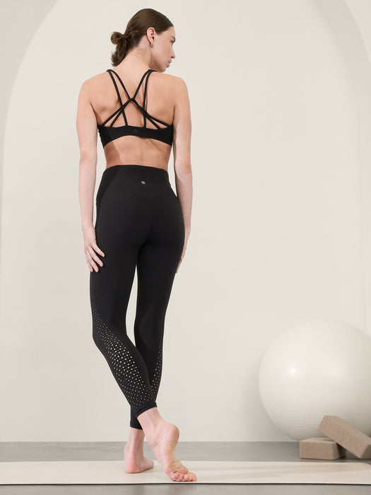 Elation Ultra High Rise Lasercut 7/8 Legging