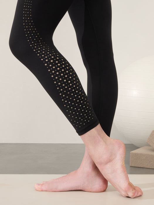 Elation Ultra High Rise Lasercut 7/8 Legging