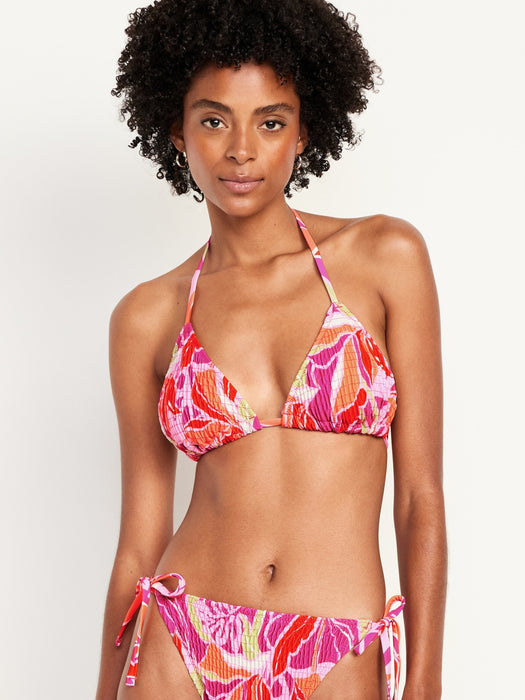 Triangle String Bikini Swim Top