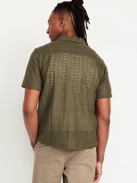 Short-Sleeve Camp Shirt