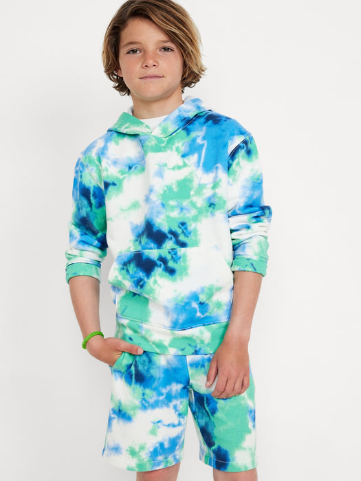 Long-Sleeve Graphic Pullover Hoodie for Boys