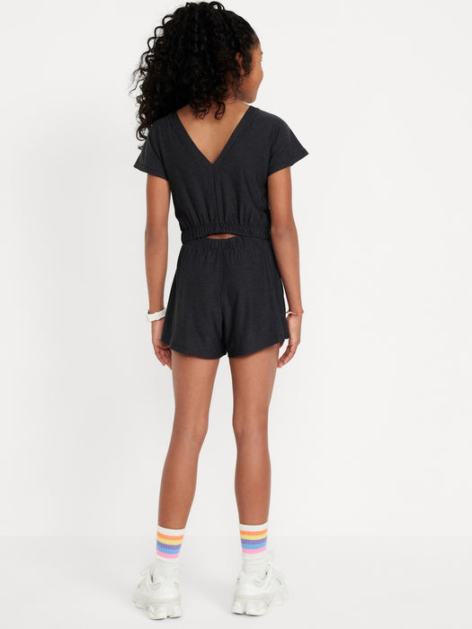 Cloud 94 Soft Back-Cutout Romper for Girls