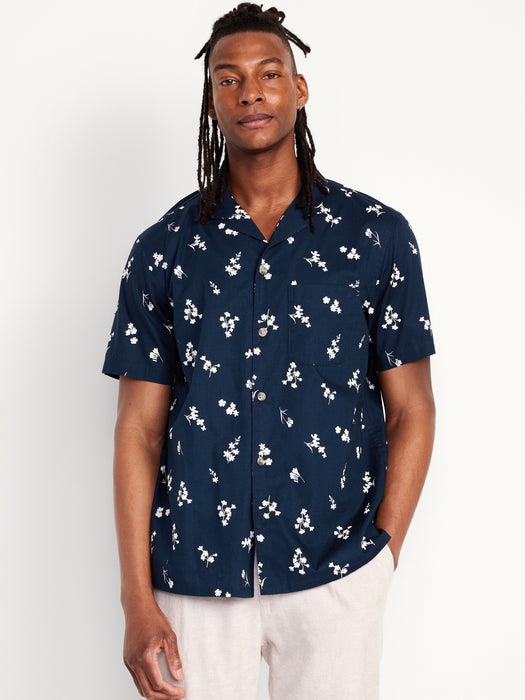 Short-Sleeve Camp Shirt