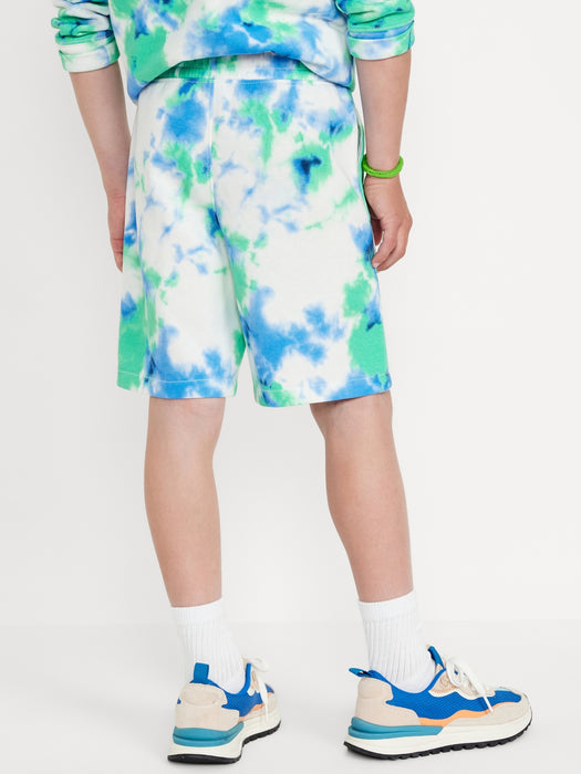 Fleece Jogger Shorts for Boys (At Knee)