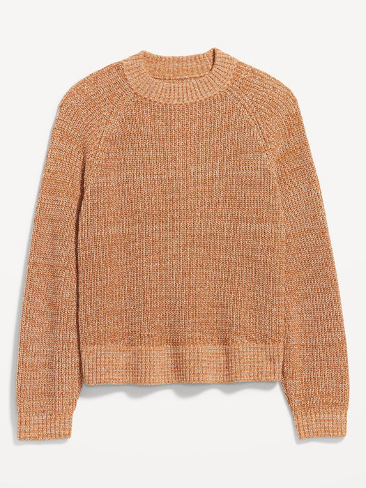 Shaker-Stitch Sweater