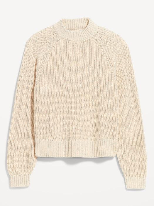 Shaker-Stitch Sweater