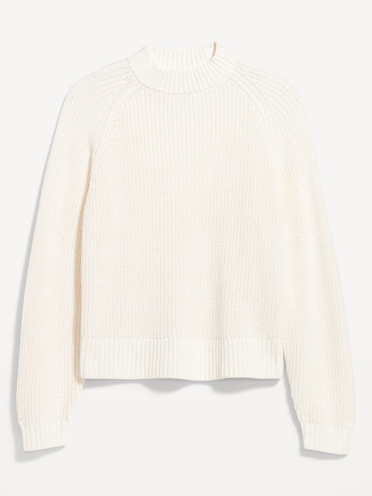 Shaker-Stitch Sweater