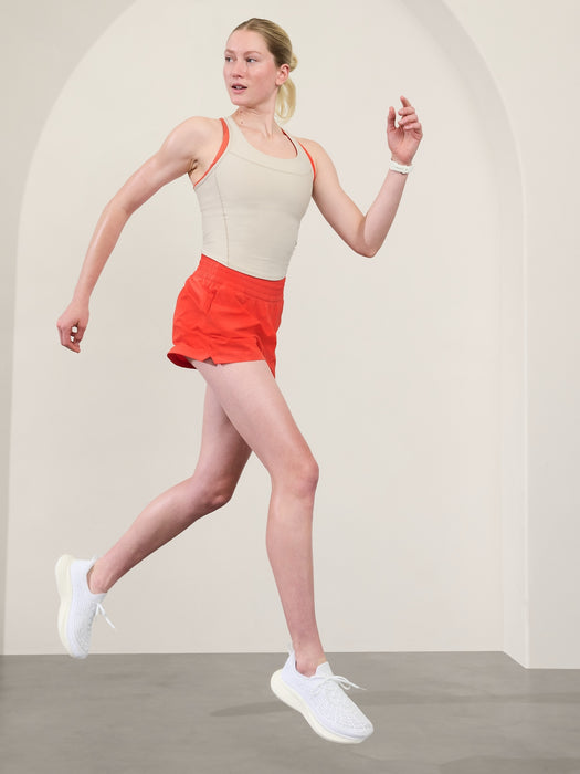 High Rise Weekender Run Short