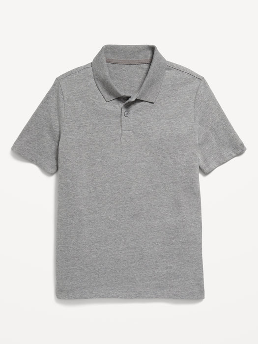 School Uniform Jersey Polo Shirt for Boys