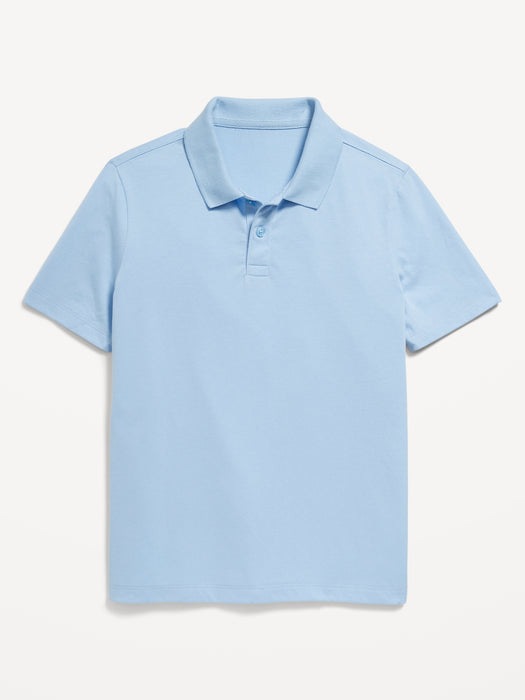 Schuluniform-Polohemd aus Jersey für Jungen