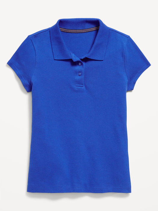 Uniform Pique Polo Shirt for Girls