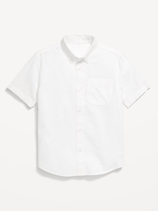 Short-Sleeve Oxford Shirt for Boys