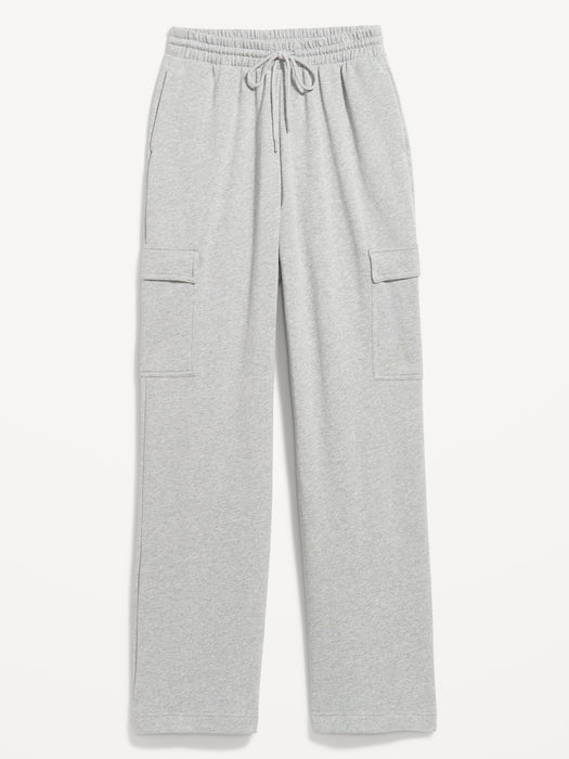 Extra High-Waisted SoComfy Cargo Wide-Leg Sweatpants