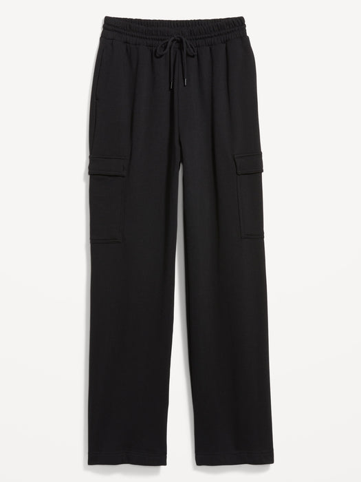 Extra High-Waisted SoComfy Cargo Wide-Leg Sweatpants
