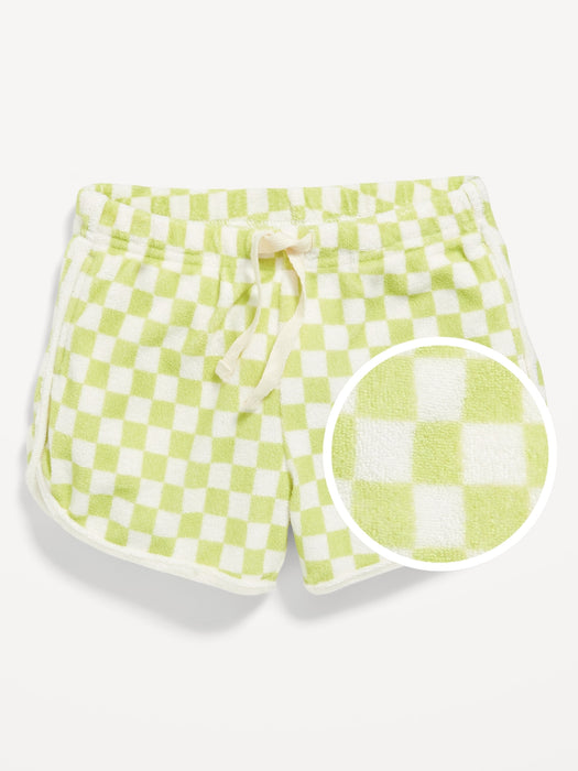 Loop Terry Dolphin-Hem Shorts for Toddler Girls