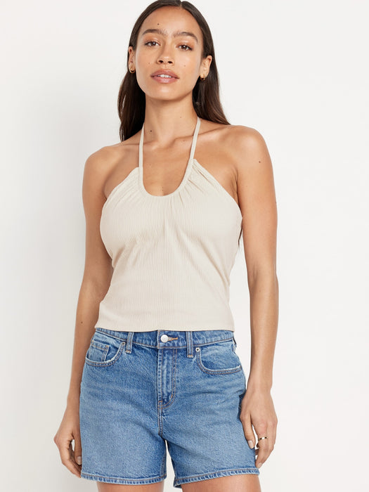 Fitted Halter Top