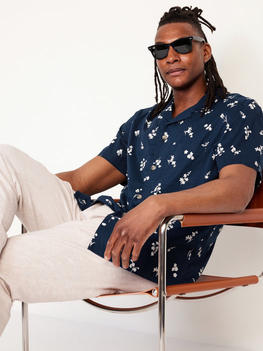 Short-Sleeve Camp Shirt