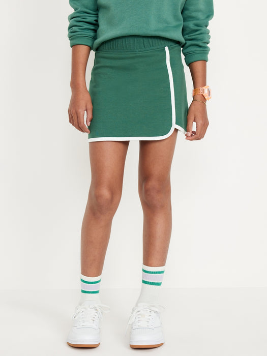 High-Waisted Dynamic Fleece Skort for Girls