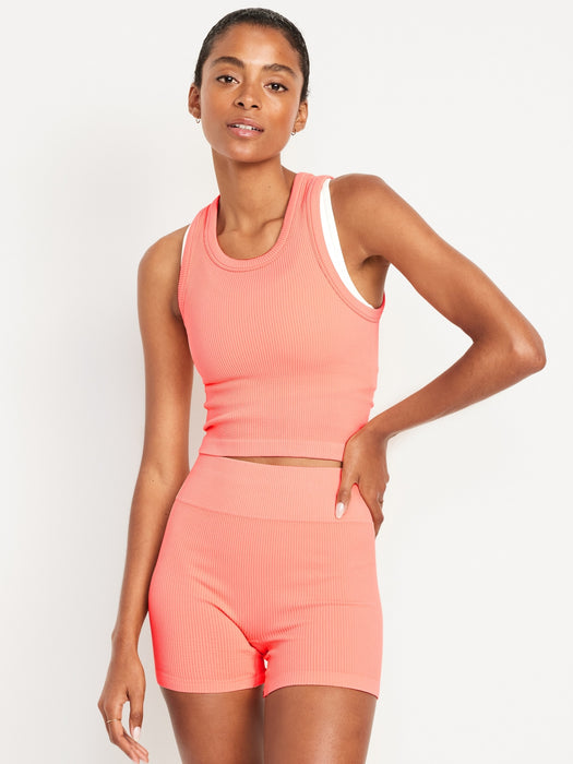 Seamless Ribbed Tank Top