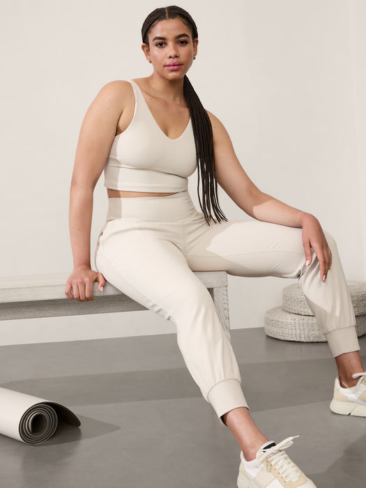 Transcend V-Neck Crop Bra A-C