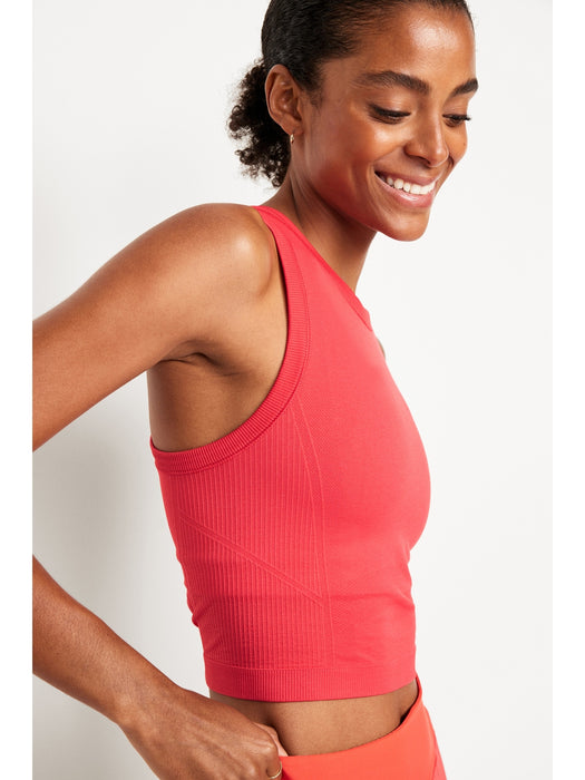 Seamless Crop Performance Tank Top