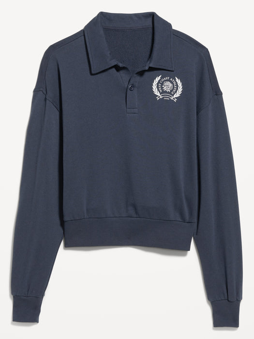 French Terry Graphic Pullover