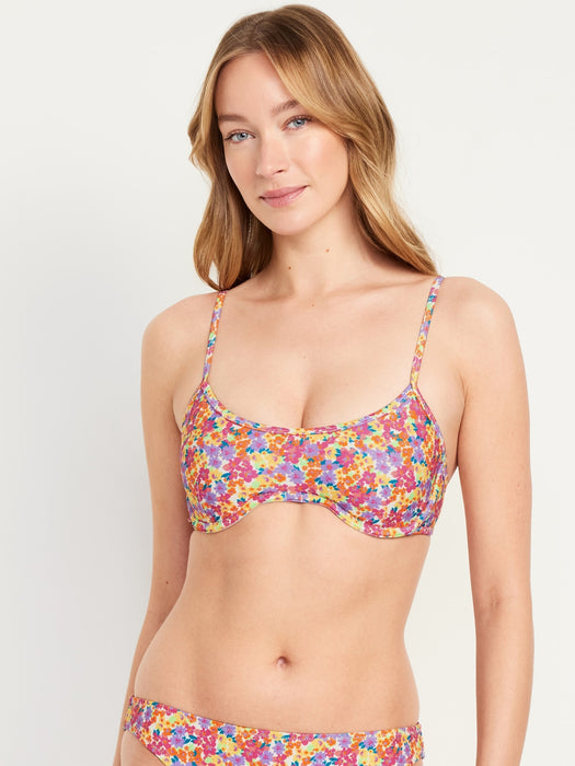 Underwire Bikini Swim Top