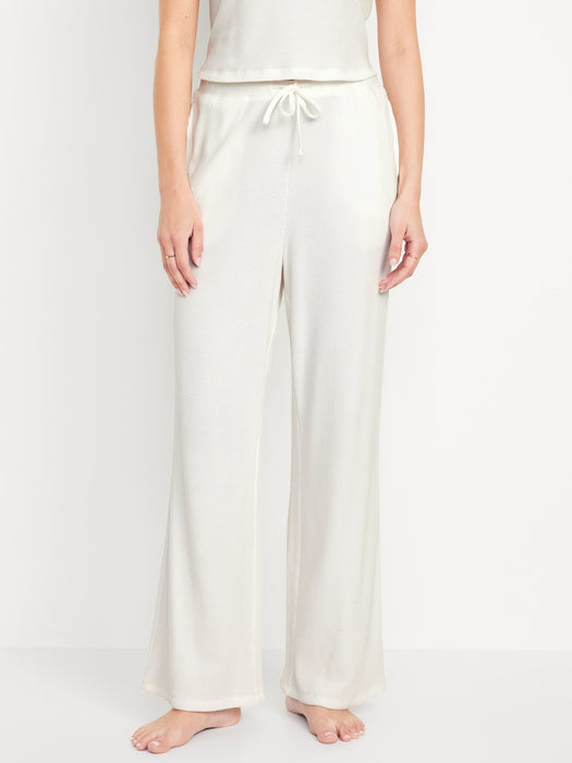 Mid-Rise Waffle Lounge Pant