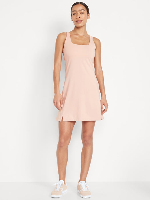 PowerSoft Square-Neck Athletic Dress