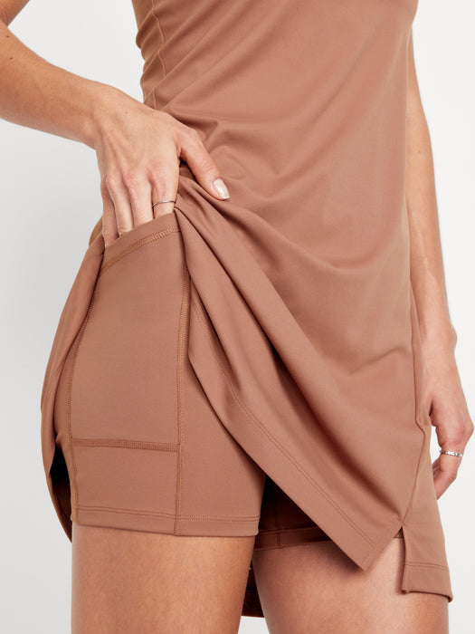 PowerSoft Square-Neck Athletic Dress