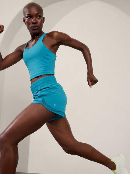 Mesh Racer Run High Rise 3 Short