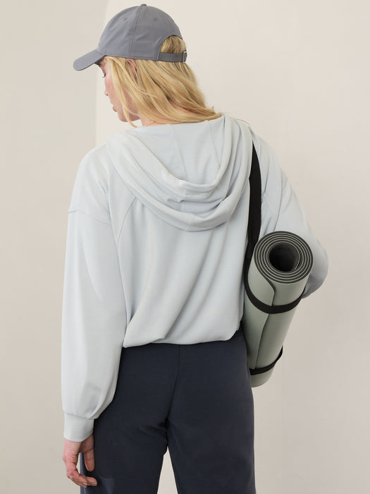 Seasoft Bubble Hem Full Zip