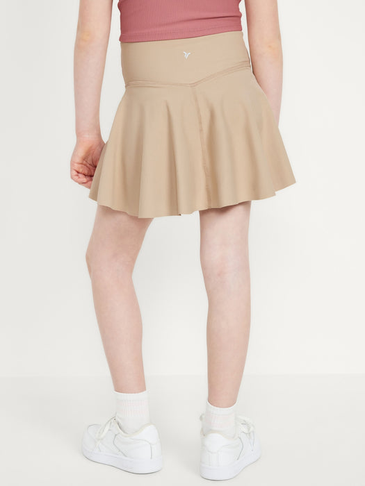 High-Waisted PowerSoft Skort for Girls
