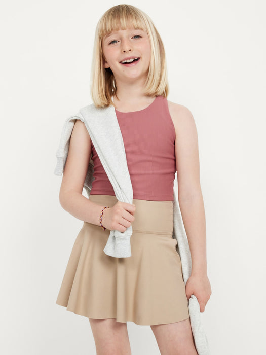 High-Waisted PowerSoft Skort for Girls