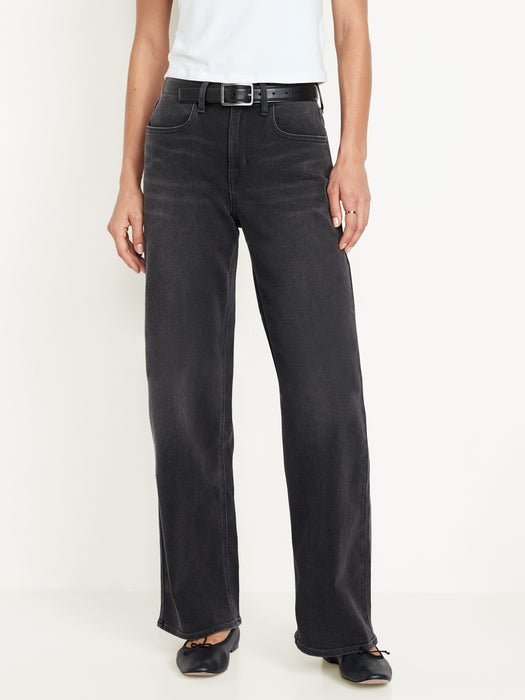 High-Waisted Wow Wide-Leg Jeans
