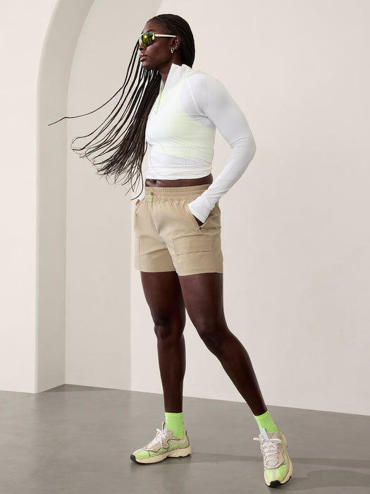 Cascade Cargo Poplin Short