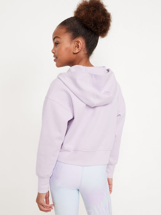 Dynamic Fleece Zip-Front Performance Hoodie for Girls