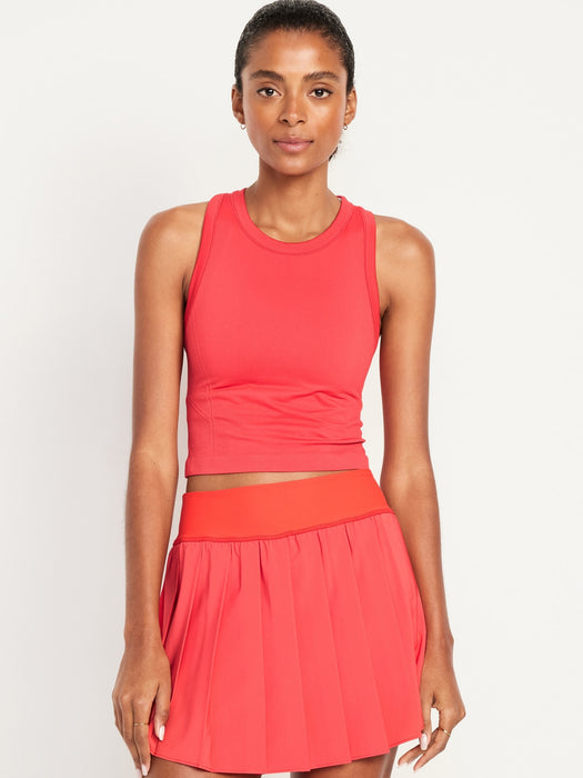 Seamless Crop Performance Tank Top