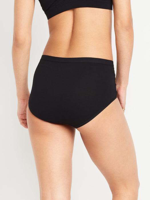 High-Waisted Everyday Cotton Underwear  5-Pack