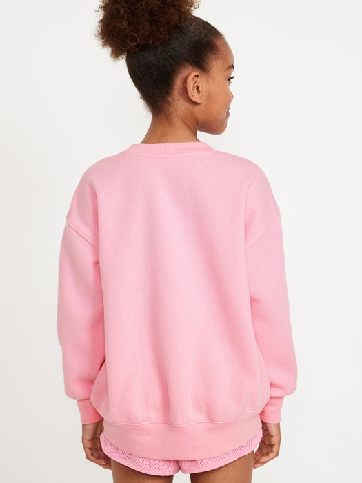 Messi™ Oversized Graphic Sweatshirt for Girls