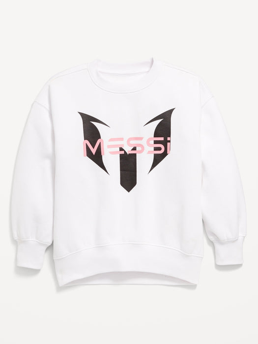 Messi™ Oversized Graphic Sweatshirt for Girls