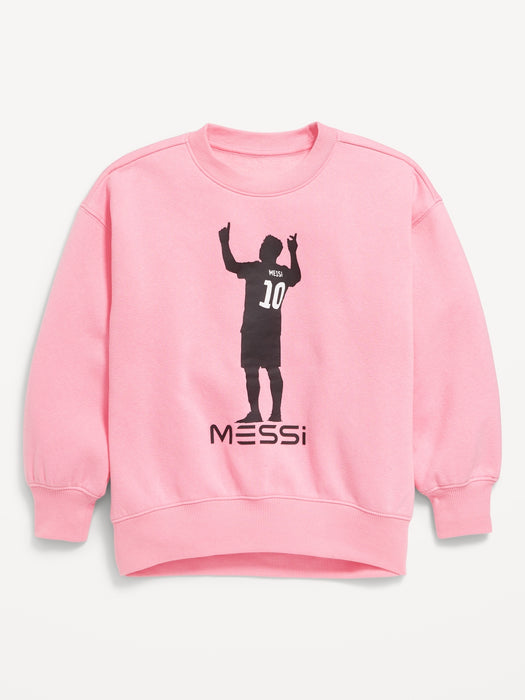 Messi™ Oversized Graphic Sweatshirt for Girls