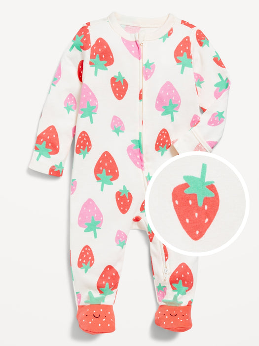 2-Way-Zip Sleep & Play Footed One-Piece for Baby
