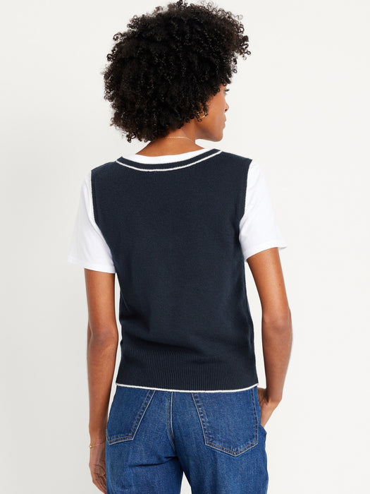 V-Neck Layering Vest