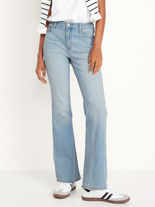 High-Waist Wow Flare Jeans