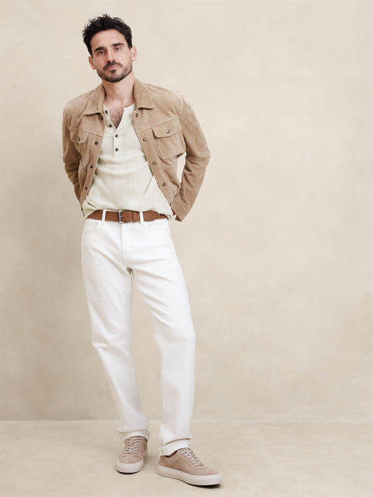 Lightweight Merino-Linen Henley